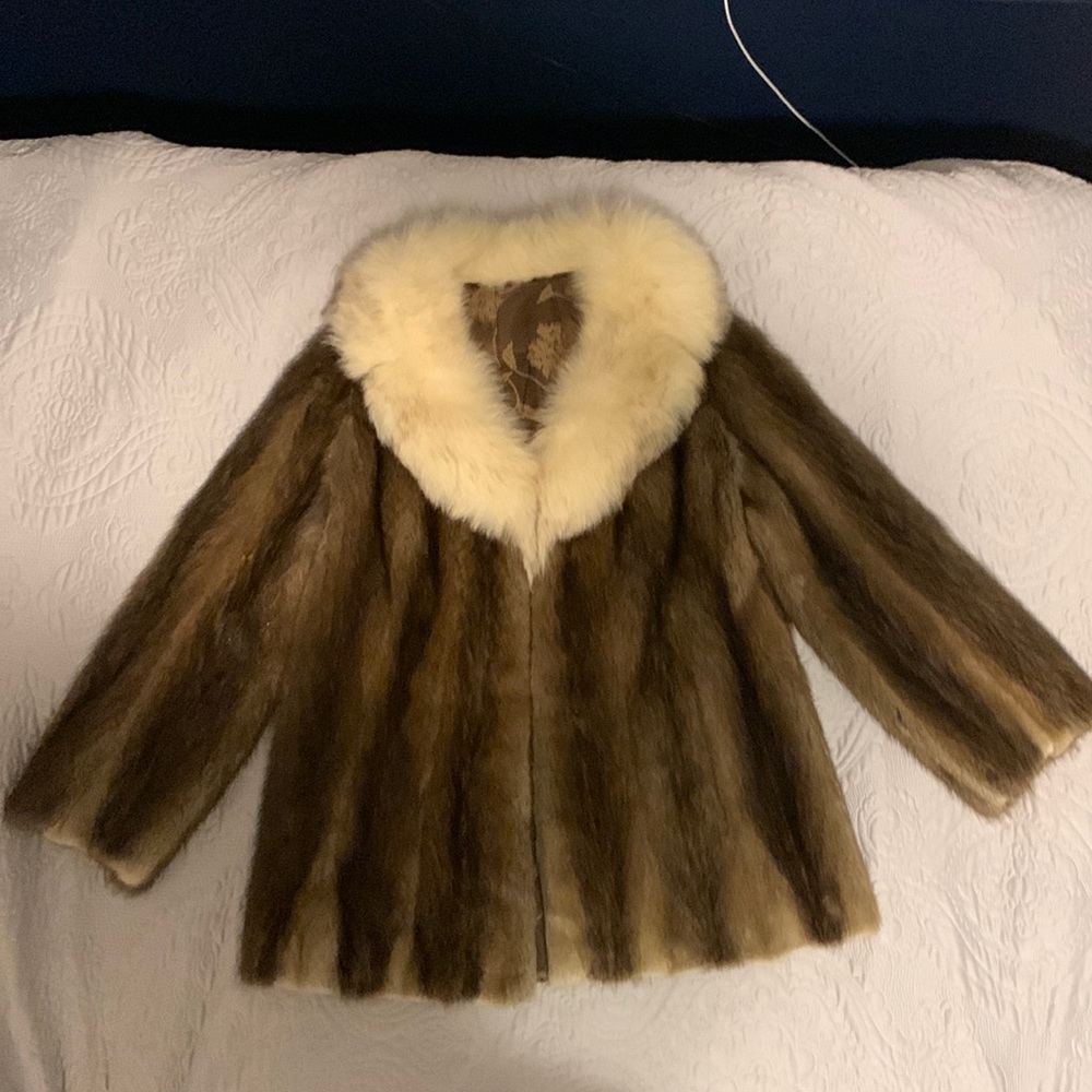 Genuine Fur Coat - Picture 1 of 6